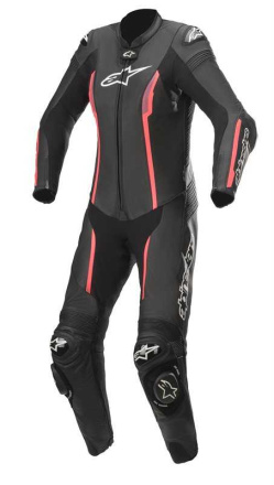 Alpinestars STELLA MISSILE V2 SUIT 1PC, Zwart-Roze (1 van 1)