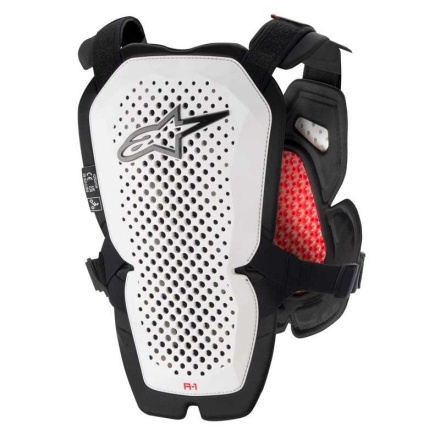 Alpinestars A-1 PRO CHEST PROTECTOR, Wit-Zwart-Rood (1 van 1)