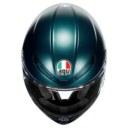 AGV K6  ECE SOLID MPLK Petrolio Matt, Mat Groen (4 van 5)