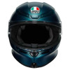 AGV K6  ECE SOLID MPLK Petrolio Matt, Mat Groen (Afbeelding 5 van 5)