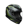 AGV K6  ECE MULTI MPLK FLASH, Zwart-Groen-Antraciet (Afbeelding 1 van 7)