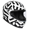 AGV K6  ECE MULT MPLK SECRET, Zwart-Wit (Afbeelding 1 van 6)