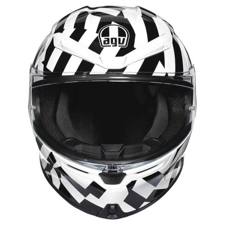 AGV K6  ECE MULT MPLK SECRET, Zwart-Wit (2 van 6)