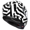 AGV K6  ECE MULT MPLK SECRET, Zwart-Wit (Afbeelding 5 van 6)