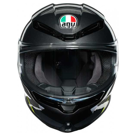 AGV K6  ECE MULTI MPLK MINIMAL, Zwart-Geel-Fluor (2 van 5)