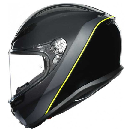 AGV K6  ECE MULTI MPLK MINIMAL, Zwart-Geel-Fluor (3 van 5)