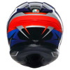 AGV K6 S  E2206 MPLK SLASHCUT, Zwart-Blauw-Rood (Afbeelding 5 van 7)