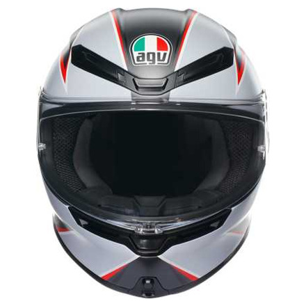 AGV K6 S  E2206 MPLK FLASH, Zwart-Grijs-Rood (2 van 7)