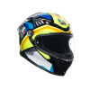 AGV K6 S  E2206 MPLK JOAN, Zwart-Blauw-Geel (Afbeelding 1 van 7)