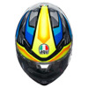 AGV K6 S  E2206 MPLK JOAN, Zwart-Blauw-Geel (Afbeelding 7 van 7)