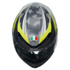 AGV K6 S  E2206 MPLK EXCITE, Zwart-Geel-Fluor (Afbeelding 7 van 7)