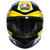 AGV K6  ECE MULTI MPLK JOAN, Zwart-Blauw-Geel (Afbeelding 3 van 4)