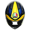 AGV K6  ECE MULTI MPLK JOAN, Zwart-Blauw-Geel (Afbeelding 4 van 4)