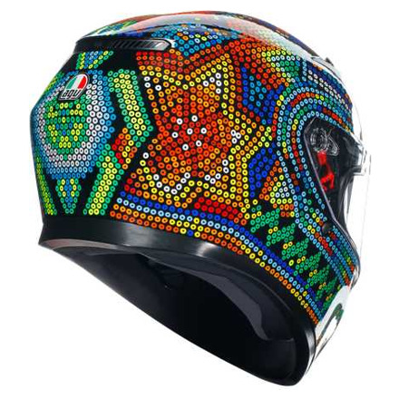 AGV K3 E2206 MPLK ROSSI WINTER TEST 2018 Integraalhelm, Multi (6 van 8)