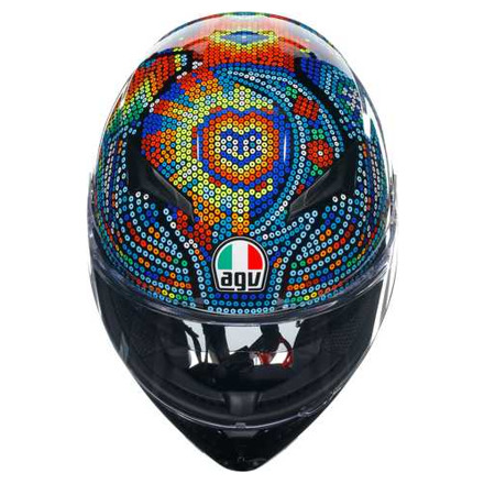 AGV K3 E2206 MPLK ROSSI WINTER TEST 2018 Integraalhelm, Multi (7 van 8)