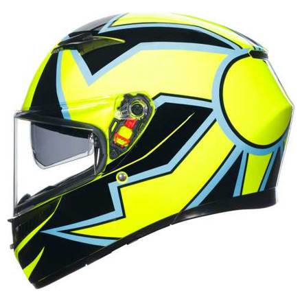 AGV K3  E2206 MPLK ROSSI WT PHILLIP ISLAND 2005, Zwart-Geel (4 van 7)