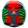 AGV K3 E2206 MPLK KAMALEON Integraalhelm, Zwart-Rood-Groen (Afbeelding 5 van 7)