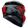 AGV K3 E2206 MPLK COMPOUND Integraalhelm, Zwart-Rood (Afbeelding 6 van 7)