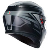 AGV K3 E2206 MPLK COMPOUND Integraalhelm, Mat Zwart-Antraciet (Afbeelding 5 van 6)