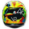 AGV K3 E2206 MPLK ROSSI WINTER TEST 2019 Integraalhelm, Zwart-Geel (Afbeelding 5 van 7)