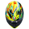 AGV K3 E2206 MPLK ROSSI WINTER TEST 2019 Integraalhelm, Zwart-Geel (Afbeelding 7 van 7)