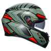 AGV K3 E2206 MPLK DECEPT Integraalhelm, Zwart-Groen-Rood (Afbeelding 3 van 7)