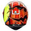 AGV K3 SV  E2205 TOP MPLK ROSSI MUGELLO 2004, Zwart-Rood-Geel (Afbeelding 5 van 7)