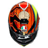 AGV K3 SV  E2205 TOP MPLK ROSSI MUGELLO 2004, Zwart-Rood-Geel (Afbeelding 7 van 7)