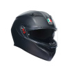 AGV K3 E2206 MPLK MATT BLACK Integraalhelm, Mat Zwart (Afbeelding 1 van 6)