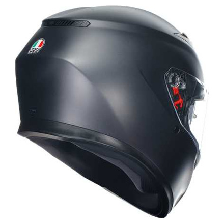 AGV K3 E2206 MPLK MATT BLACK Integraalhelm, Mat Zwart (5 van 6)