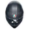 AGV K3 E2206 MPLK MATT BLACK Integraalhelm, Mat Zwart (Afbeelding 6 van 6)