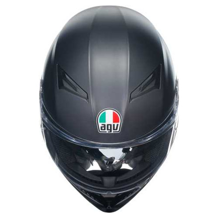 AGV K3 E2206 MPLK MATT BLACK Integraalhelm, Mat Zwart (6 van 6)