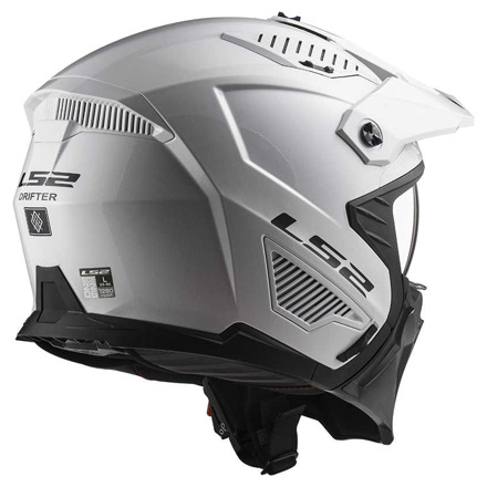 LS2 OF606 Drifter Solid Helm, Wit (2 van 5)