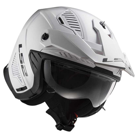 LS2 OF606 Drifter Solid Helm, Wit (3 van 5)