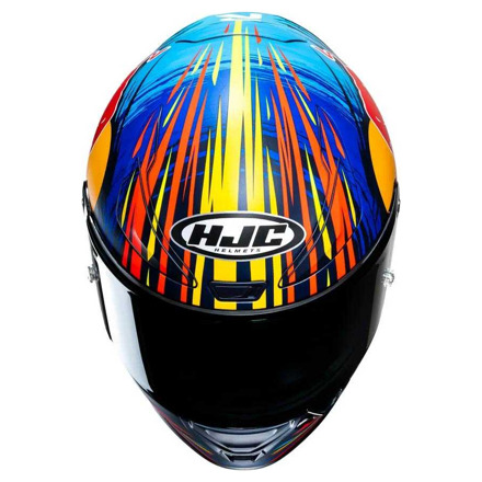 HJC Motorhelm   RPHA 1 Jerez Red Bull, Blauw-Rood (3 van 4)