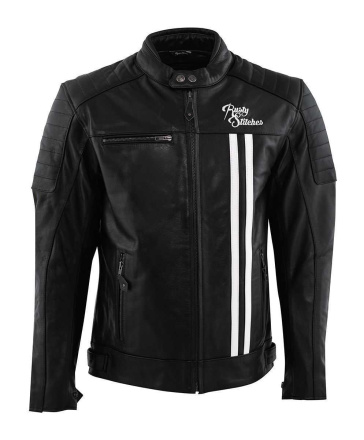 Jacket Cooper Black - Zwart-Wit