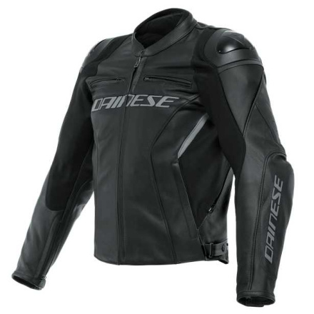 RACING 4 LEATHER JACKET S/T (201533850) - Zwart