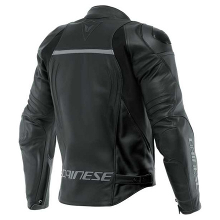 Dainese RACING 4 LEATHER JACKET S/T (201533850), Zwart (2 van 15)