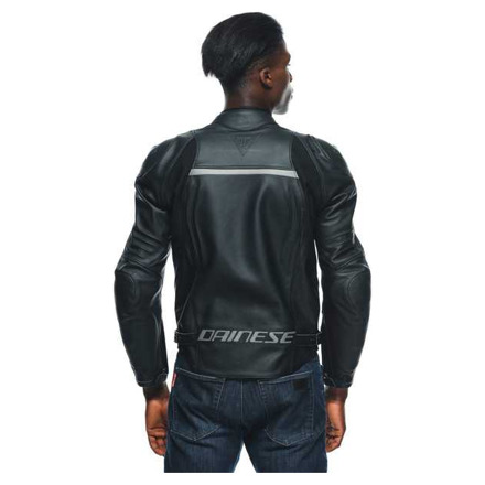 Dainese RACING 4 LEATHER JACKET S/T (201533850), Zwart (8 van 15)