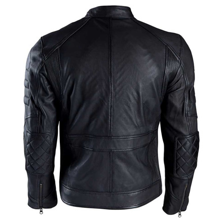CLAW Brad Leren Motorjas, Zwart (2 van 2)