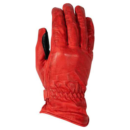 Rusty Stitches Gloves Johnny, Rood-Zwart (1 van 1)