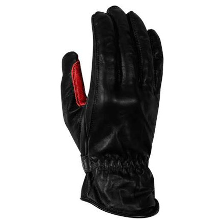 Gloves Johnny - Zwart-Rood