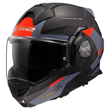 FF901 Advant X Oblivion Systeemhelm - Mat Zwart-Blauw
