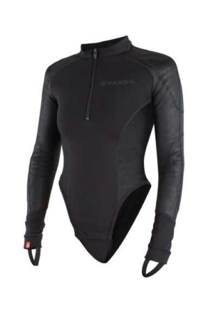Pando Moto Armored Motorcycle Baselayer Shell, Zwart (1 van 1)