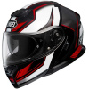 Shoei NEOTEC 3 GRASP TC-5, Zwart-Wit-Rood (Afbeelding 1 van 3)