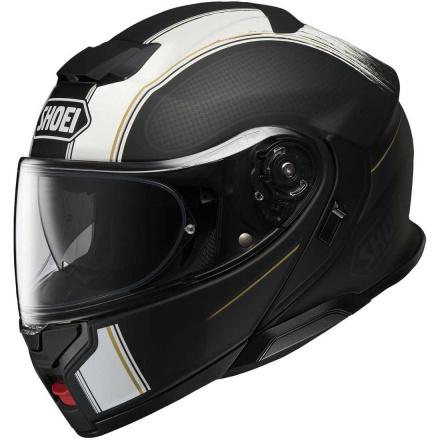 Shoei Neotec 3 Satori Systeemhelm, Mat Zwart-Wit (1 van 1)