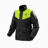 REV'IT! Nitric 4 H2O Motor Regenjas, Zwart-Neon Geel (Afbeelding 1 van 2)