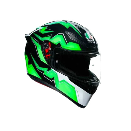 AGV K1  E2205 MULTI KRIPTON, Zwart-Groen (1 van 1)