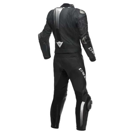 Dainese Laguna Seca 5 2PCS S/T Leather Suit, Zwart-Wit (2 van 2)