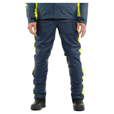 Dainese Storm 2 Unisex regenbroek, Zwart-Geel (3 van 7)